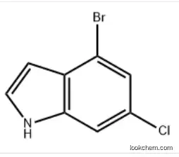 1H-Indole, 4-broMo-6-chloro-