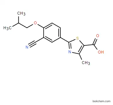 Anti-Gout Drugs 99% Purity Febuxostat Pwoder CAS 144060-53-7