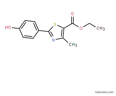 Febuxostat Intermediate CAS 161797-99-5 Ethyl 2- (4-hydroxyphenyl) -4-Methylthiazole-5-Carboxylate