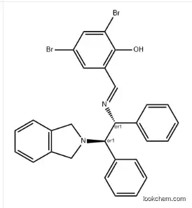 2,4-Dibromo-6-[(E)-[[(1R,2R)-2-(isoindolin-2-yl)-1,2-diphenylethyl]imino]methyl]phenol