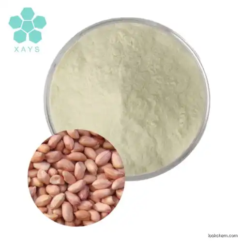ISO Certificate Factory Supply Peanut Peptide Powder