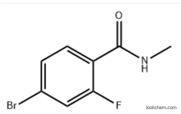 4-Bromo-2-fluoro-N-methylbenzamide In stock