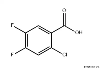 2-Chloro-4, 5-Difluorobenzoic Acid CAS 110877-64-0
