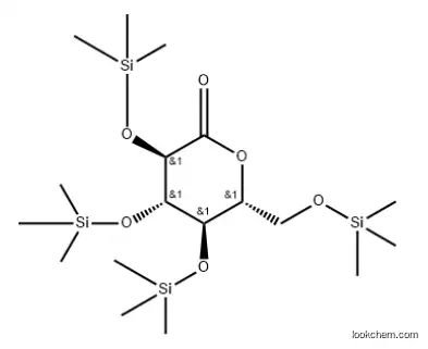 (3R,4S,5R,6R)-3,4,5-tris(triMethylsilyloxy)-6-((triMethylsilyloxy)Methyl)tetrahydro-2H-pyran-2-one In stock