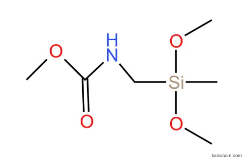 [(Methylcarbamato)methyl]dimethoxymethylsilane