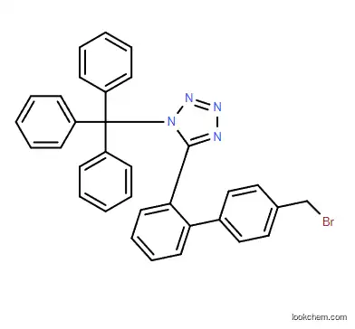 Pharmaceutical Materials 5- (4′ -Bromomethyl-biphenyl-2-yl) -1-Trityl-1h-Tetrazole CAS 124750-51-2