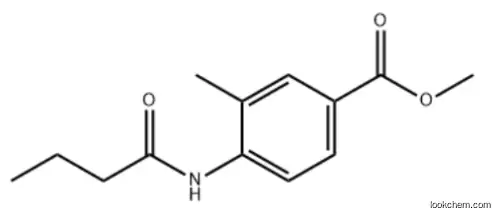 Methyl 4-butylacetamino-3-methylbenzoate