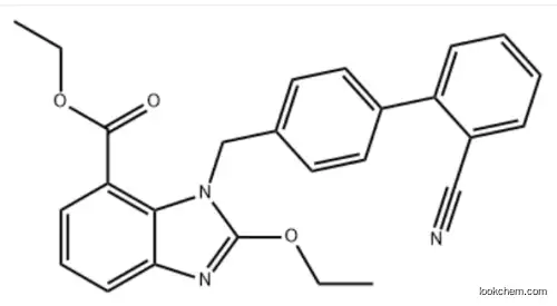 Ethyl-2-Ethoxy-1-[[(2'-Cyanobiphenyl-4-yl) Methyl] Benzimidazole]-7-Carboxylate
