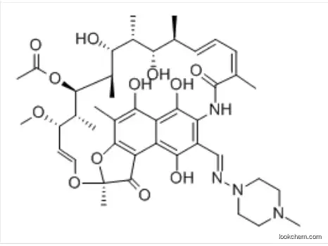 Pharmaceutical Raw Material Rifampicin CAS 13292-46-1