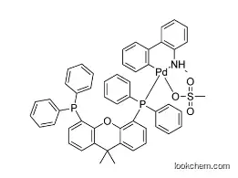 Methanesulfonato[4,5-Bis(diphenylphosphino)-9,9-dimethylxanthene](2'-methylamino-1,1'-biphenyl-2-yl)palladium(II) CAS 1621274-19-8