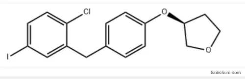 (3S)-3-[4-[(2-Chloro-5-iodophenyl)methyl]phenoxy]tetrahydro-furan In stock