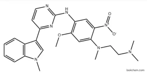 1,4-BenzenediaMine, N1-[2-(diMethylaMino)ethyl]-5-Methoxy-N1-Methyl-N4-[4-(1-Methyl-1H-indol-3-yl)-2-pyriMidinyl]-2-nitro- In stock