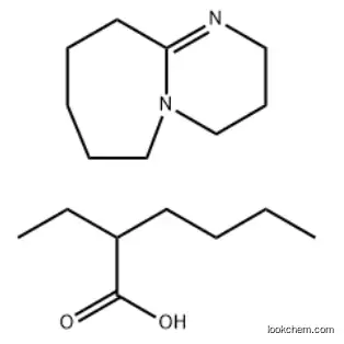 1,8-DIAZABICYCLO[5.4.0]UNDEC-7-ENE, COMPOUND WITH 2-ETHYLHEXANOIC ACID (1:1)