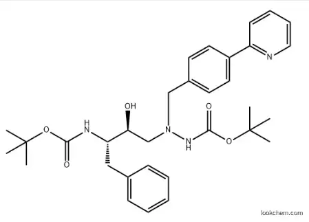 Des-N-(methoxycarbonyl)-L-tert-leucine Bis-Boc Atazanavir In stock