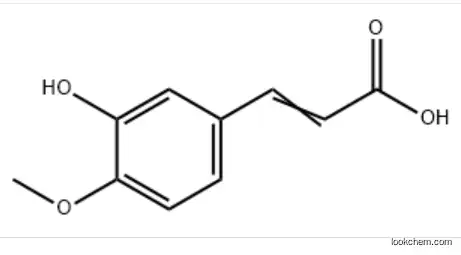 3-Hydroxy-4-methoxycinnamic acid In stock