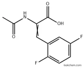 2-ACETYLAMINO-3-(2,5-DIFLUOROPHENYL)ACRYLIC ACID