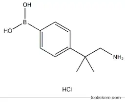 4-(1-Amino-2-methylpropan-2-yl)phenylboronic acid, HCl