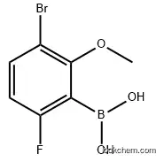 3-Bromo-6-fluoro-2-methoxyphenylboronic acid CAS：	957120-30-8