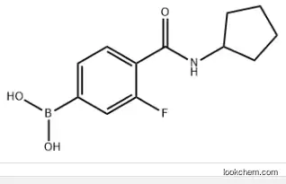 N-Cyclopentyl 4-borono-2-fluorobenzamide CAS：957034-70-7