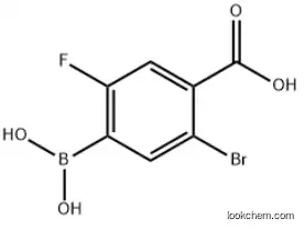 4-Borono-2-bromo-5-fluorobenzoic acid CAS：957034-89-8