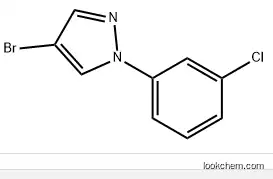 4-Bromo-1-(3-chlorophenyl)-1H-pyrazole CAS：	957034-94-5