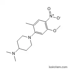 1-(5-methoxy-2-methyl-4-nitrophenyl)-N,N-dimethylpiperidin-4-amine