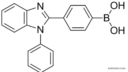 1-phenyl-2-(phenyl-4-boronic acid)-benzimidazole ： 952514-79-3