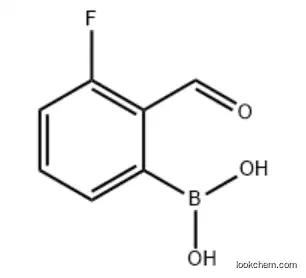 (3-Fluoro-2-formylphenyl) Boronic Acid CAS 871126-15-7