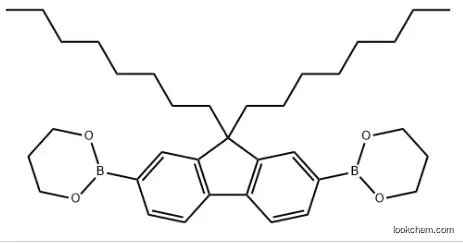 2-[7-(1,3,2-dioxaborinan-2-yl)-9,9-dioctyl-fluoren-2-yl]-1,3,2-dioxaborinane CAS 317802-08-7