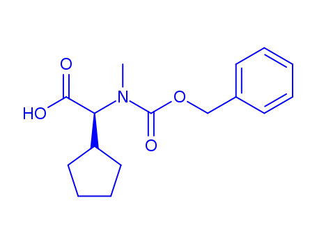 (S)-2-(N-Cbz-N-methyl-amino)-2-cyclopentylacetic acid(2411591-78-9)