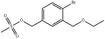 1-bromo-2-ethoxymethyl-4-methanesulfonyloxymethylbenzene