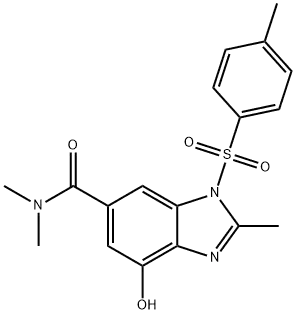 7-hydroxy-N,N,2-triMethyl-3-tosyl-3H-benzo[d]iMidazole-5-carboxaMide