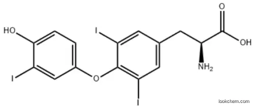 3, 3', 5-Triiodo-L-Thyronine Raw Powder CAS 6893-02-3