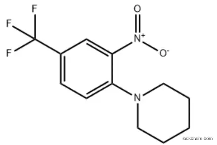 N-[2-NITRO-4-(TRIFLUOROMETHYL)PHENYL]PIPERIDINE