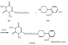 6-[[3-[4-(2-Methoxyphenyl)-1-piperazinyl]propyl]amino]-1,3-dimethyluracil