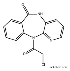 5,11-Dihydro-11-chloroacetyl-6H-pyrido[2,3-b][1,4]benzodiazepine-6-one CAS：28797-48-0