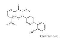 2-[[(2'-Cyano[1,1'-biphenyl]-4-yl)methyl]amino]-3-nitro-benzoic acid ethyl ester 136285-67-1