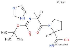 L-Prolinamide, N-[(1,1-dimethylethoxy)carbonyl]-L-histidyl-