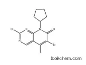6-broMo-2-chloro-8-cyclopentyl-5-Methylpyrido[2,3-d]pyriMidin-7(8H)-one 1016636-76-2