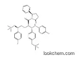 3-[(2R,5S)-5-(4-Fluorophenyl)-2-[(S)-[(4-fluorophenyl(amino)]][4-[trimethylsilyl]-oxy]phenyl]methyl]-1-oxo-5-[(trimethylsily)-oxy]pentyl]-4-phenyl-(4S)-2-oxazolidinone 272778-12-8