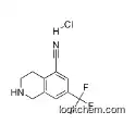 7-(TrifluoroMethyl)-1,2,3,4-tetrahydro-isoquinolin-5-carbonitrile HCl 1187830-66-5