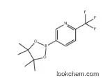 5-(4,4,5,5-Tetramethyl-1,3,2-dioxaborolan-2-yl)-2-(trifluoromethyl)pyridine 1218790-39-6