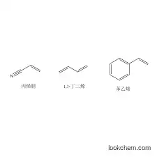 2-Propenoic acid, 2-methyl-, methyl ester, polymer with 1,3-butadiene, ethenylbenzene and 2-propenenitrile