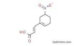 2-Propenoic acid, 3-(5-nitro-1-cyclohexen-1-yl)-, (2E)-