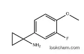 1-(3-fluoro-4-Methoxyphenyl)cyclopropanaMine hydrochloride 1260852-84-3