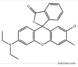 2'-chloro-6'-(dimethylamino)-3'-methylspiro[isobenzofuran-1(3H),9'-[9H]xanthene]-3-one CAS：21121-62-0