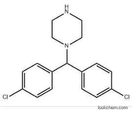 1-(4,4'-DICHLOROBENZHYDRYL)PIPERAZINE CAS：27469-61-0
