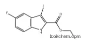 ethyl 5-fluoro-3-iodo-1H-indole-2-carboxylate 167631-21-2