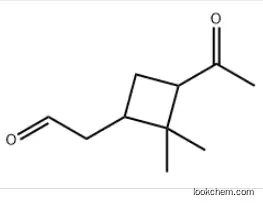 2-(3-acetyl-2,2-dimethyl-cyclobutyl)acetaldehyde CAS：2704-78-1
