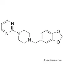 2-[4-(1,3-Benzodioxol-5-ylmethyl)piperazin-1-yl]pyrimidine